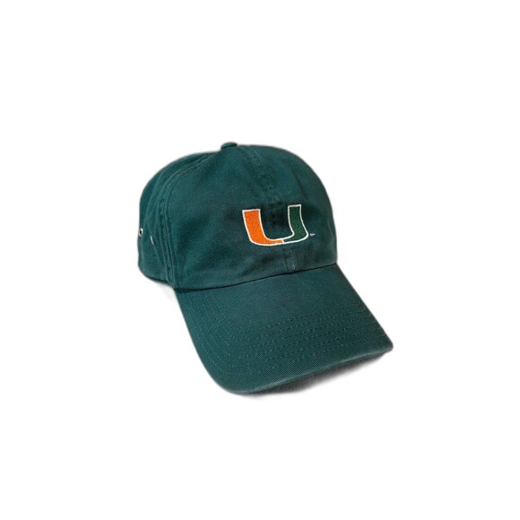 Miami Hurricane Nike team baseball hatcap y2k - Picture 1 of 9